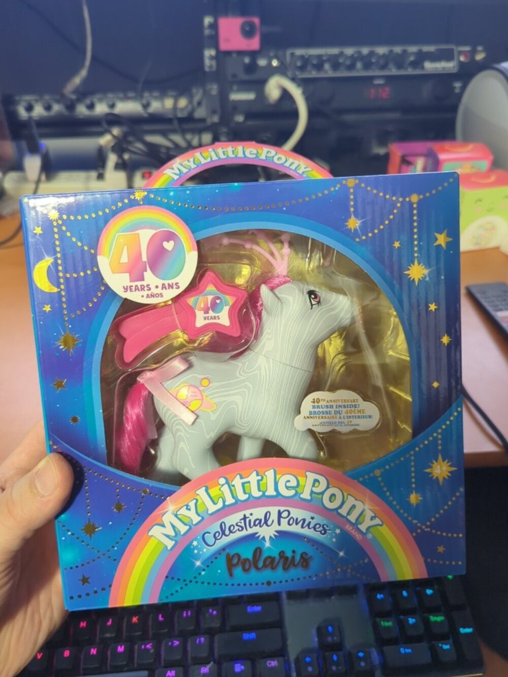 My Little Pony 40 Years Anniversary Celestial ~ Polaris MISB 09A23 G1 MLP 2023